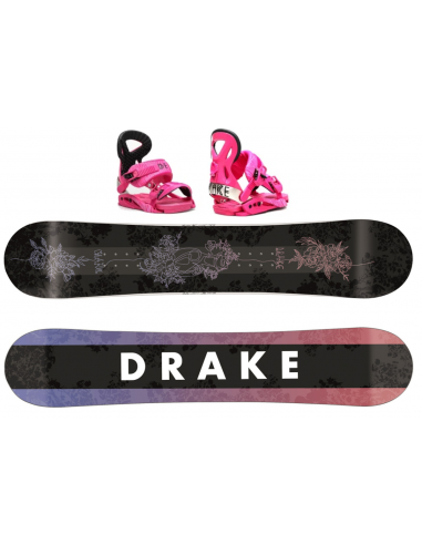 Snowboard DRAKE CHARM 138cm + Drake Jade