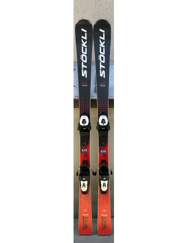 Narty Stockli WRT Team Junior 133cm +...